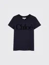 Chloé Cotton T-shirt In Brown