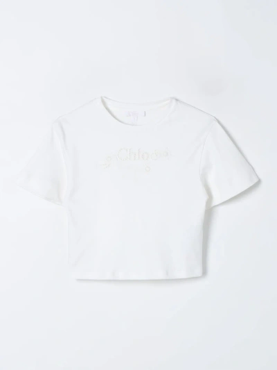 Chloé T-shirt  Kids Colour White
