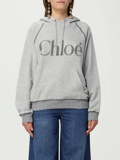 Chloé T-shirt  Woman Color Grey
