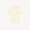 Chloé T-shirt With Logo In Golden Brass