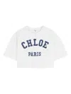 Chloé Appliqué T-shirt In White