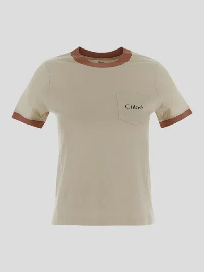 CHLOÉ CHLOÉ T-SHIRTS AND POLOS