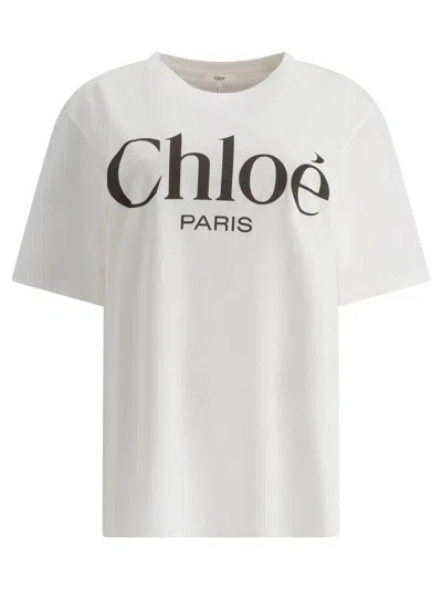 CHLOÉ CHLOÉ T-SHIRTS AND POLOS