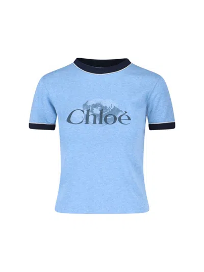 CHLOÉ CHLOÉ T-SHIRTS AND POLOS