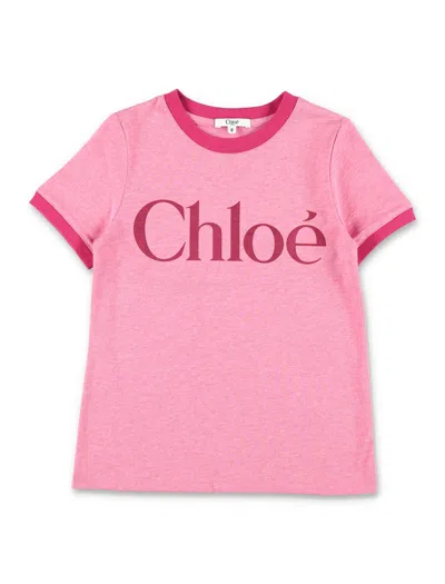 Chloé Chloè T Shirts And Polos Fuchsia In Pink