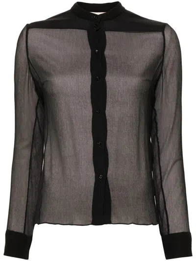 Chloé T-shirts And Polos In Graphite Blue