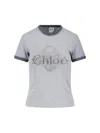 Chloé T-shirts And Polos In Gray