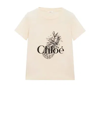 CHLOÉ CHLOÈ T-SHIRTS AND POLOS