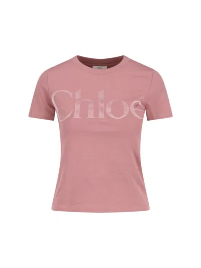 CHLOÉ CHLOÈ T-SHIRTS AND POLOS