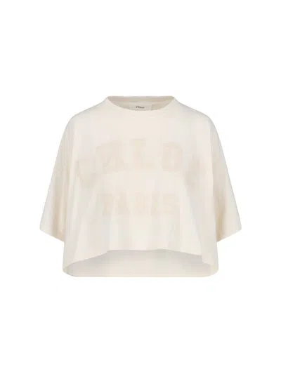 CHLOÉ CHLOÉ T-SHIRTS AND POLOS
