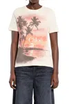 Chloé Graphic Illustration Crew Neck T-shirt In Multi