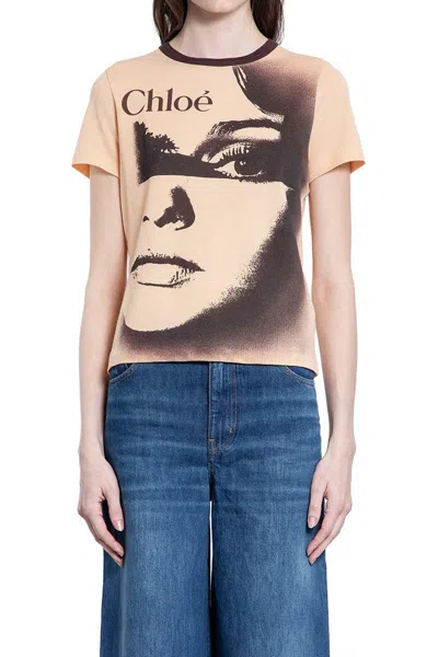 CHLOÉ CHLOÉ T-SHIRTS & TANK TOPS