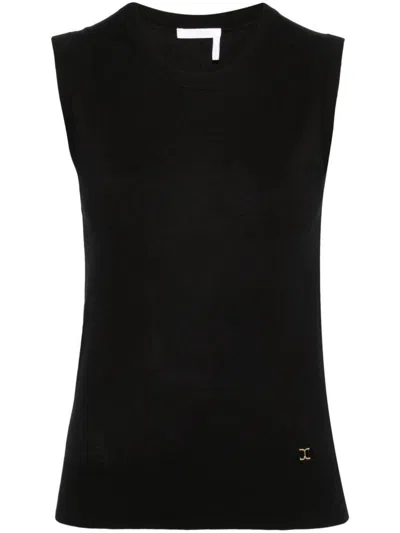 Chloé T-shirts & Tops In Black