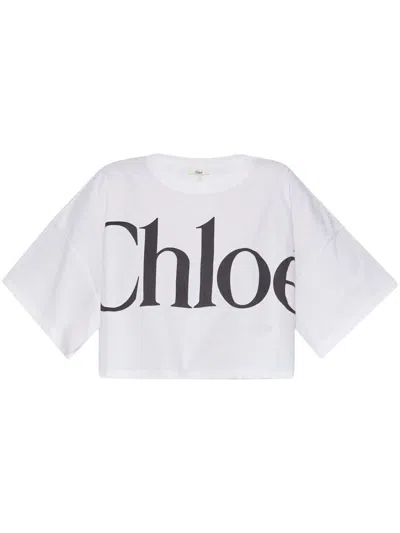 Chloé T-shirts & Tops In White