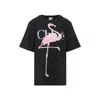 Chloé Chloe Printed Cotton T-shirt In Black