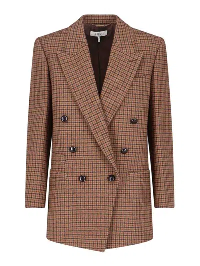 CHLOÉ TAILORED DOUBLE-BREASTED BLAZER