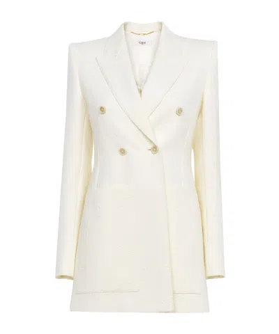 CHLOÉ CHLOÉ DOUBLE-BREASTED TAILORED JACKET