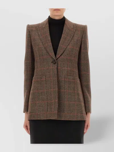 CHLOÉ TAILORED SLIM FIT WOOL JACKET
