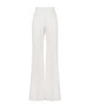 Chloé Tailored Straight-leg Trousers In White