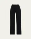Chloé Tailored Stretch Wool Trousers In Black