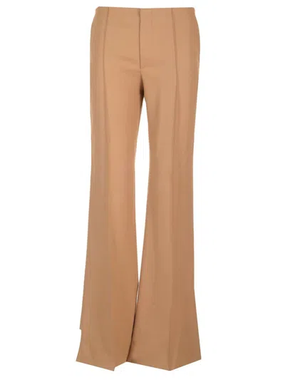 Chloé Tailored Trousers Beige In Neutral