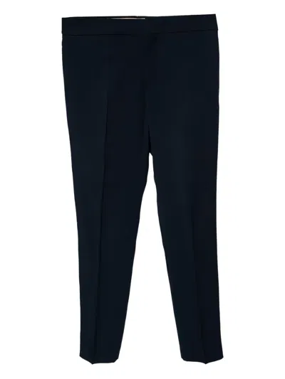 Pre-owned Chloé Tailored Welt-pockets Trousers In Blue