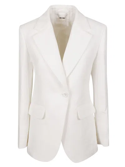 Chloé Tailored White Blazer With Notched Lapels