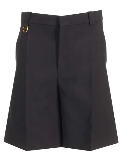 Chloé Classic Wool Shorts In Black