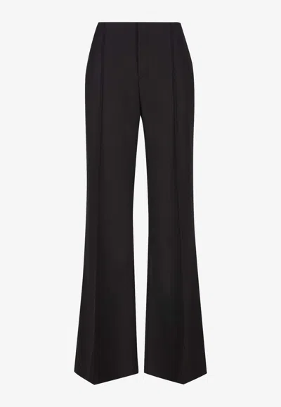 CHLOÉ TAILORED WOOL FLARED PANTS