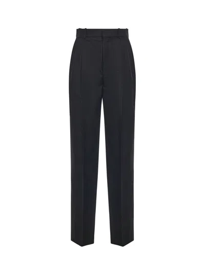 Chloé Tailored Wool Trousers In Black