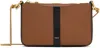 Chloé Tan & Black Marcie Pouch On Chain Bag In 25m Tan