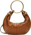 Chloé Tan Small Bracelet Bag In 26m Clay Brown