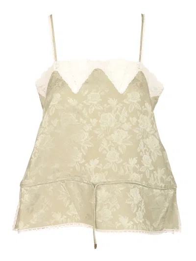 Chloé Tank Top Tops Green