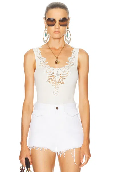 Chloé Tank Top In White