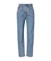 Chloé Light Indigo High-waisted Tapered Jeans In Blue