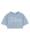 Chloé Tee Shirt In Blue