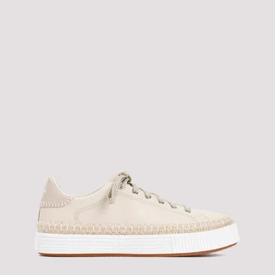 CHLOÉ CHLOÉ TELMA LEATHER SNEAKERS