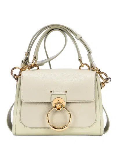 Pre-owned Chloé Tess Day Bag In Green