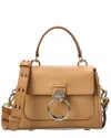 Chloé Chloe Tess Day Mini Leather Shoulder Bag In Brown