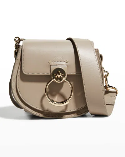 Chloé Tess Small Crossbody Bag In Leather