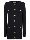 Chloé Textured Knit Dress In Black