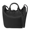 Chloé Textured Shoulder Bag In Black