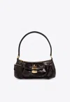 Chloé The 99 Croc-embossed Leather Shoulder Bag