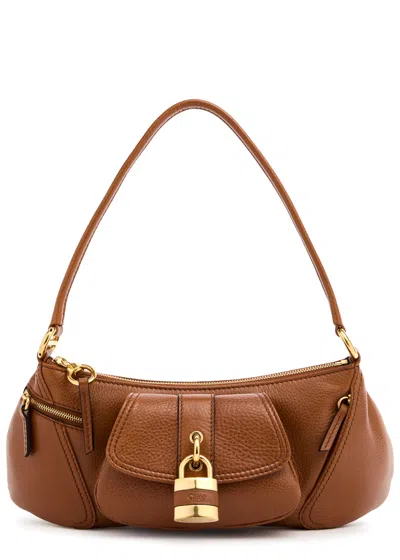 CHLOÉ CHLOE THE 99 GRAINED LEATHER SHOULDER BAG