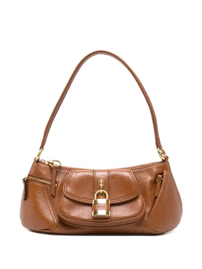 Pre-owned Chloé The 99 Shoulder Bag In Brown