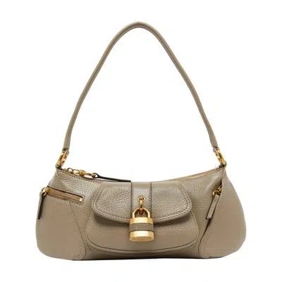 Chloé The 99 Shoulder Bag In Gray