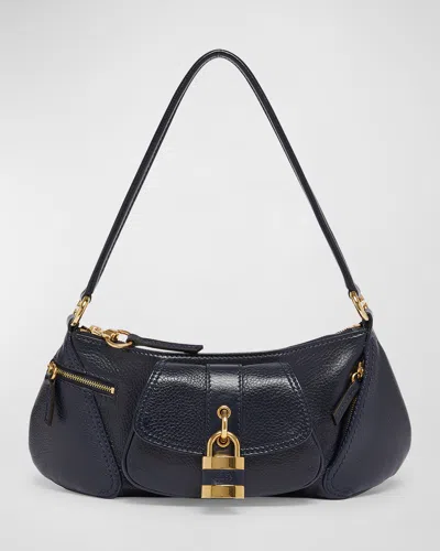 CHLOÉ THE 99 SHOULDER BAG IN SHINY GRAINED CALFSKIN