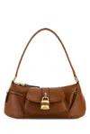 Chloé Womens Clay Brown The 99 Padlock-embellishment Leather Shoulder Bag In M Clay Brown