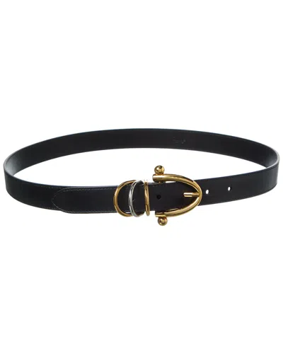 Chloé Chloe The Bracelet Leather Belt In Black