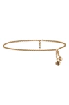 Chloé The Chateau Treasures Chain Belt In Gold